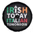 Funny St. Patrick's Day Spare Tire Cover Irish Today Italian Tomorrow