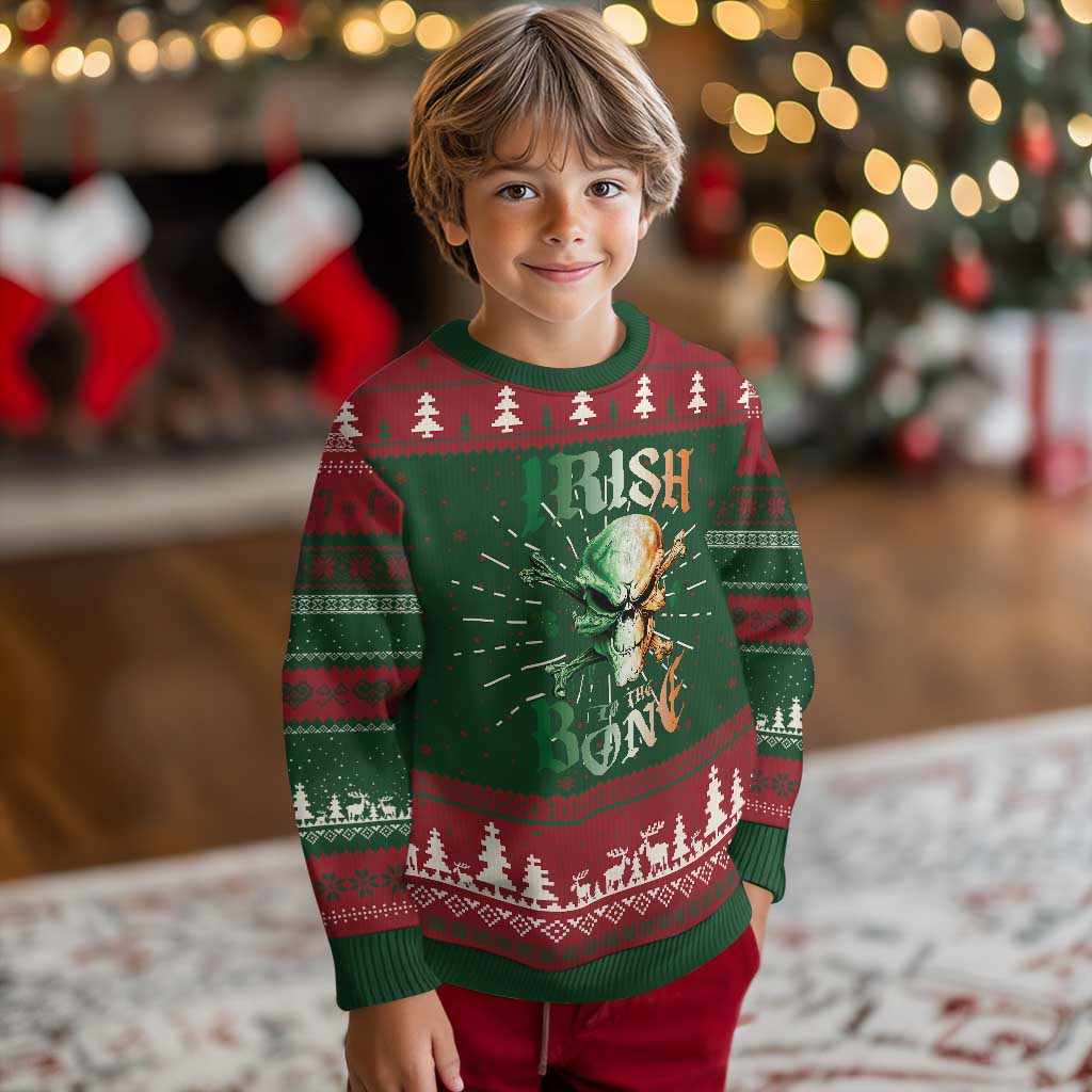 Irish Pride Knitted Sweatshirt Irish To The Bone