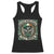 Irish Pride Racerback Tank Top Irish Hooligan Ireland Flag Skull