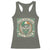 Irish Pride Racerback Tank Top Irish Hooligan Ireland Flag Skull