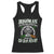 Funny Irishman Racerback Tank Top When My Feet Hit The Floor Each Morning The Devil Says Oh Crap He's Up