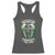 Irish Women Racerback Tank Top In Every Irish Woman Lies An Angel Until You Unleash The Fire