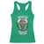 Irish Women Racerback Tank Top In Every Irish Woman Lies An Angel Until You Unleash The Fire