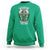 Irish Women Sweatshirt In Every Irish Woman Lies An Angel Until You Unleash The Fire