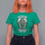 Irish Women T Shirt For Women In Every Irish Woman Lies An Angel Until You Unleash The Fire