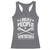 Funny Irish Hurling Racerback Tank Top I Beat People With a Stick