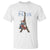 Je T'aime I Love Eiffel Paris French France Travel T Shirt - Wonder Print Shop