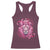 Breast Cancer Awareness Pink Lion Warrior Racerback Tank Top