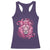 Breast Cancer Awareness Pink Lion Warrior Racerback Tank Top