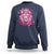 Breast Cancer Awareness Pink Lion Warrior Sweatshirt - Wonder Print Shop