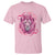 Breast Cancer Awareness Pink Lion Warrior T Shirt - Wonder Print Shop