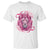 Breast Cancer Awareness Pink Lion Warrior T Shirt - Wonder Print Shop