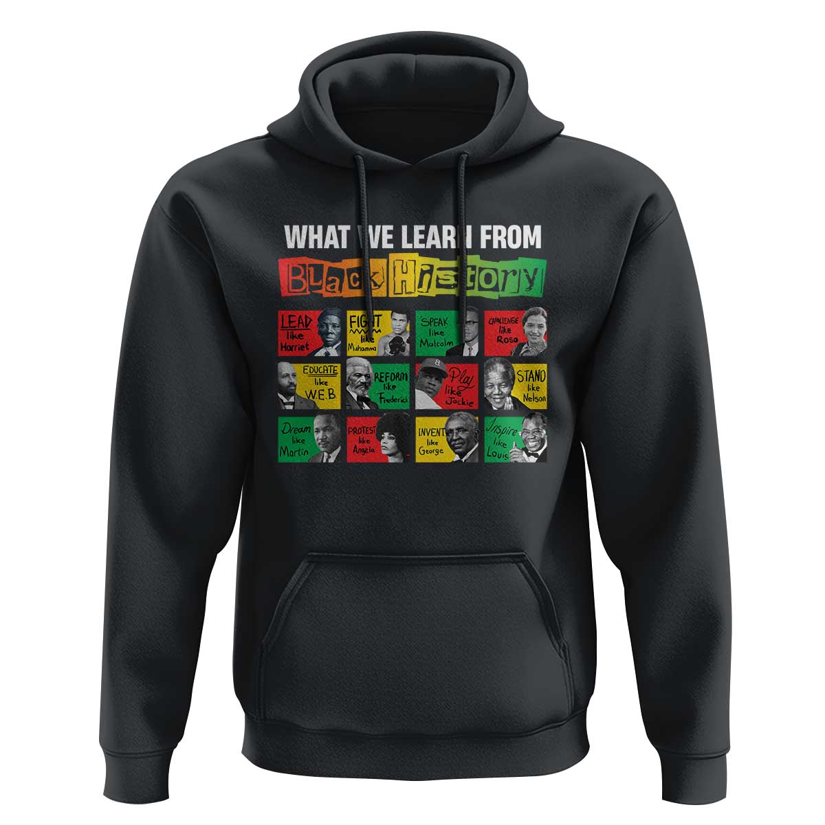 What We Learn From Black History Hoodie