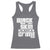 Black Skin Is Not A Crime Racerback Tank Top