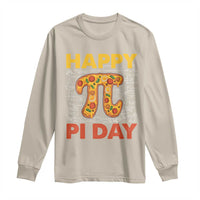 Happy Pi Day Long Sleeve Shirt Funny Pi Pizza
