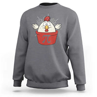 Funny Pi Day Sweatshirt Chicken Pot Pi Math Lover