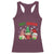 Hot Cocoa Gnomes Drink Hot Chocolate Watch Christmas Movies Racerback Tank Top