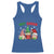 Hot Cocoa Gnomes Drink Hot Chocolate Watch Christmas Movies Racerback Tank Top