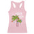 Christmas In Hawaii Racerback Tank Top Deck the Palms Xmas Tree