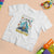 100th Day Of School T Shirt For Kid 100 Days Smarter Outer Space Magic Book - Wonder Print Shop