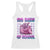 100th Day Of School Racerback Tank Top Cute Moo Deng Baby Hippo 100 Days