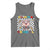 Moo Deng 100th Day Of School Tank Top Cute Baby Hippo 100 Days