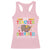 Funny Moo Deng 100th Day Of School Racerback Tank Top My Teacher Survived 100 Days Of Me