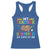 Funny Moo Deng 100th Day Of School Racerback Tank Top My Teacher Survived 100 Days Of Me