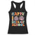 Happy 100 Days Of School Cute Moo Deng Racerback Tank Top