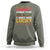 Black History Month Sweatshirt I Didn't Choose To Be Black I Just Got Lucky - Wonder Print Shop