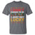 Black History Month T Shirt I Didn't Choose To Be Black I Just Got Lucky - Wonder Print Shop