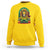 Rasta Reggae Music Headphones Jamaican Pride Lion Boombox Sweatshirt - Wonder Print Shop