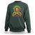 Rasta Reggae Music Headphones Jamaican Pride Lion Boombox Sweatshirt - Wonder Print Shop