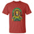 Rasta Reggae Music Headphones Jamaican Pride Lion Boombox T Shirt - Wonder Print Shop