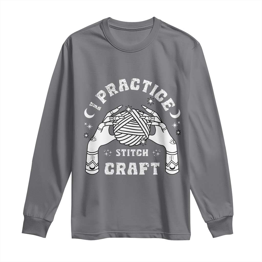 Witch Crochet Long Sleeve Shirt I Practice Stitch Craft