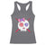 Cute Skull Crochet Knitting Racerback Tank Top