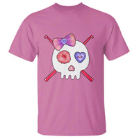 Cute Skull Crochet Knitting T Shirt