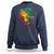 Rasta Legend Bob Sweatshirt Rastafari Is Not A Culture It's A Reality Jamaica Jamaican - Wonder Print Shop