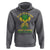 Jamaican Proverbs Hoodie You Can Shake A Mans Head But You Cannot Shake His Heart Skull - Wonder Print Shop