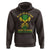 Jamaican Proverbs Hoodie You Can Shake A Mans Head But You Cannot Shake His Heart Skull - Wonder Print Shop