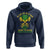 Jamaican Proverbs Hoodie You Can Shake A Mans Head But You Cannot Shake His Heart Skull - Wonder Print Shop