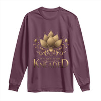 Massage Therapy Long Sleeve Shirt Nice to be Kneaded