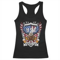 USA Drinking Team Racerback Tank Top