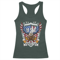 USA Drinking Team Racerback Tank Top