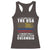 Colombian American Racerback Tank Top My Home Is In The USA But My Heart Is From Colombia