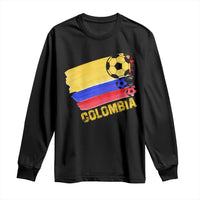 Colombian Colombia Soccer Support Long Sleeve Shirt