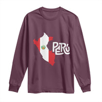 Peruvian Pride Long Sleeve Shirt Peru Est. 1821