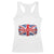 Funny Knackered The UK Flag British Racerback Tank Top