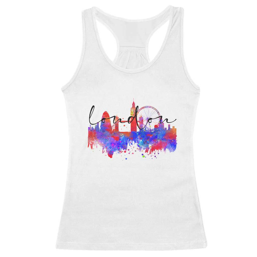 Traveling London Trip Racerback Tank Top