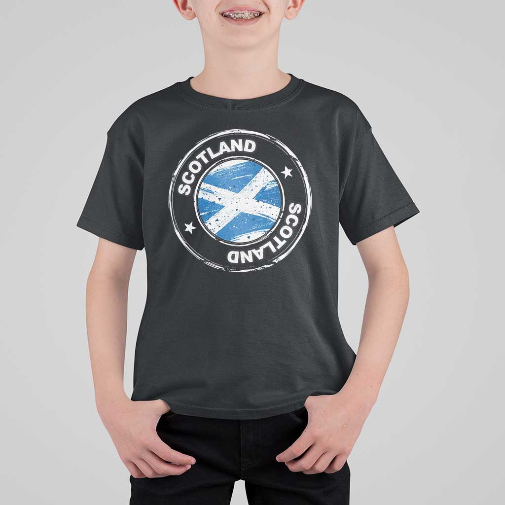 Scotland Flag Scottish Pride T Shirt For Kid